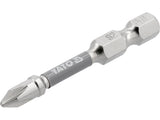 SCREWDRIVER BITS 1/4 50MM PH1 2 PCS NI (YT-78020)