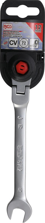 RATCHET COMBINATION WRENCH | ADJUSTABLE | 12 MM (6712)