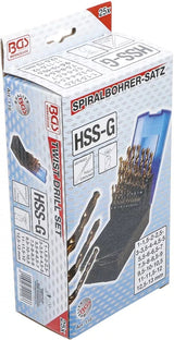 TWIST DRILL SET | HSS-G M35 COBALT STEEL | 1 - 13 MM | 25 PCS. (116)