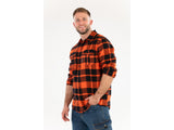FLANNEL SHIRT RED S. S (YT-78800)