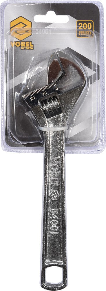 ADJUSTABLE WRENCH 200MM (54061)