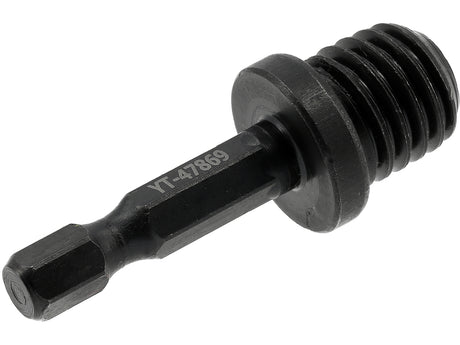 M14 THREAD ADAPTER TO HEX (1/4") 6.3 MM | 47 MM LONG (YT-47869)