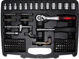 SOCKET SET | 6.3 MM (1/4") / 12.5 MM (1/2") DRIVE | 174 PCS. (9191)