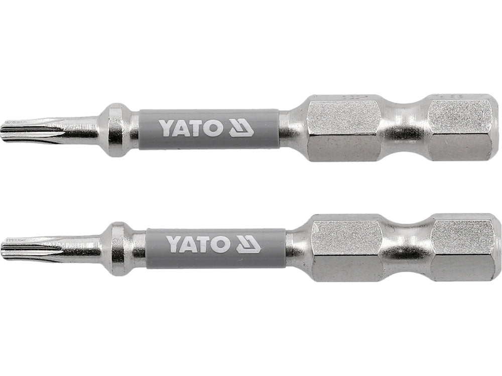 SCREWDRIVER BITS 1/4 50MM T8 2 PCS NI (YT-78030)