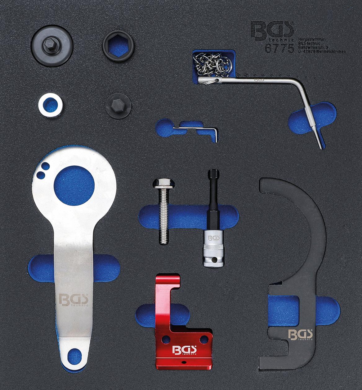 TOOL TRAY 2/3: ENGINE TIMING TOOL SET | FOR BMW AND MINI, 1.5 & 2.0L DIESEL (6775)