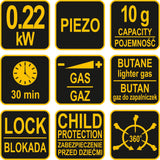 BUTANE TORCH (73420)