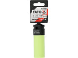 WHEEL NUT SOCKET 19MM STANDARD (YT-10585)