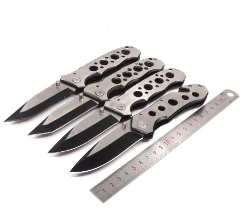 FOLDING KNIFE | BLACK BLADE EDGE FINISH | 20 CM (FK8A)