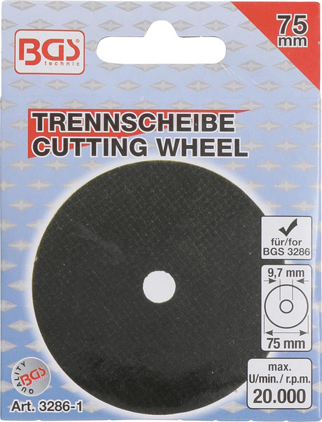 CUTTING DISC | Ø 75 X 1.8 X 9.7 MM (3286-1)