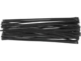 RELEASABLE CAB TIES 7,6X450MM 50PCS BLAC (YT-70678)