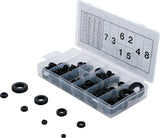 RUBBER GROMMET ASSORTMENT | METRIC | 180 PCS. (8125)