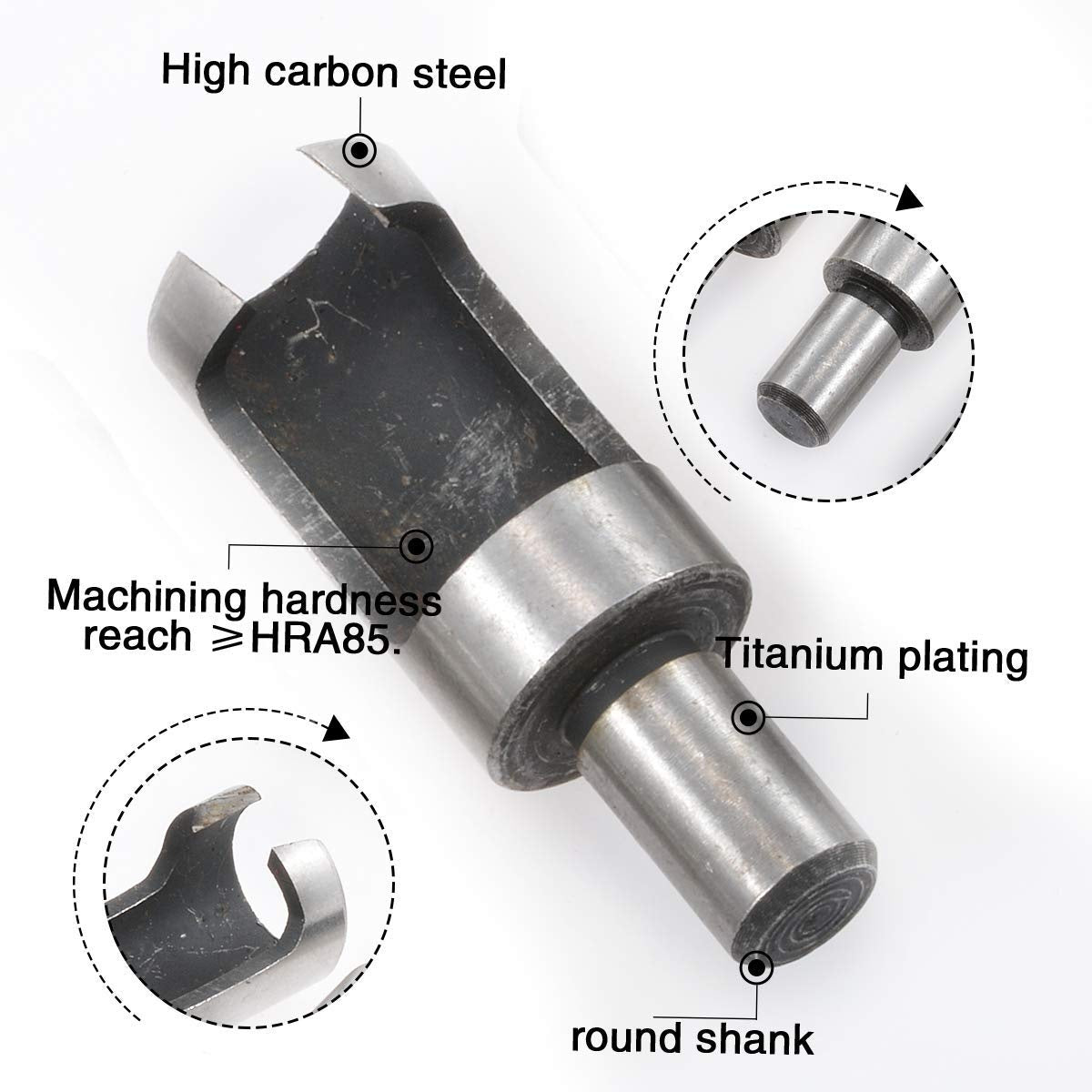 COUNTERSINK / PLUG DRILL BIT SET FOR WOOD | 6/10/13/16 MM | 4 PCS. (SK1629)