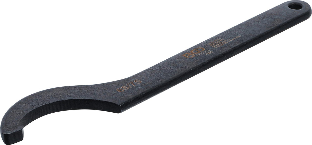 HOOK WRENCH WITH NOSE | 68 - 75 MM (73218)