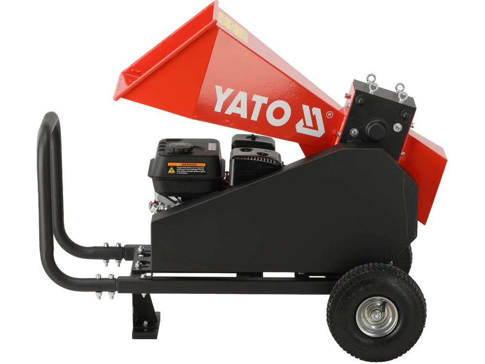 PETROL BRANCH, WOOD CHIPPER | DIAMETER 60 MM | 4.1 KW | 196 CM3 (YT-86160)