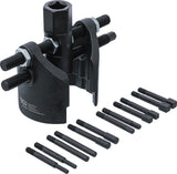 UNIVERSAL AXLE CAP AND GROOVE NUT WRENCH SET (6746)