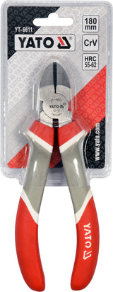 SIDE CUTTING PLIERS 7" (180MM) (YT-6611)