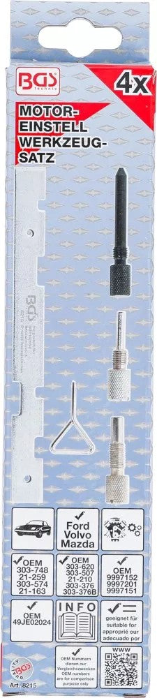 ENGINE TIMING TOOL SET | FOR FORD | 4 PCS. (8215)
