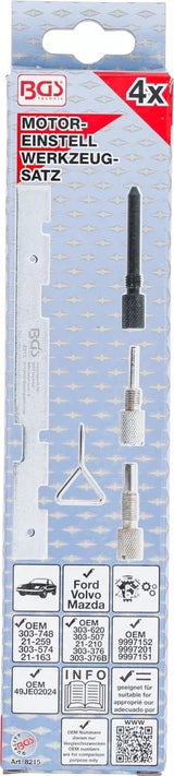 ENGINE TIMING TOOL SET | FOR FORD | 4 PCS. (8215)