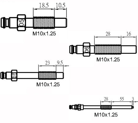 COMPRESSION TESTER FOR PETROL AND DIESEL ENGINES (8400)