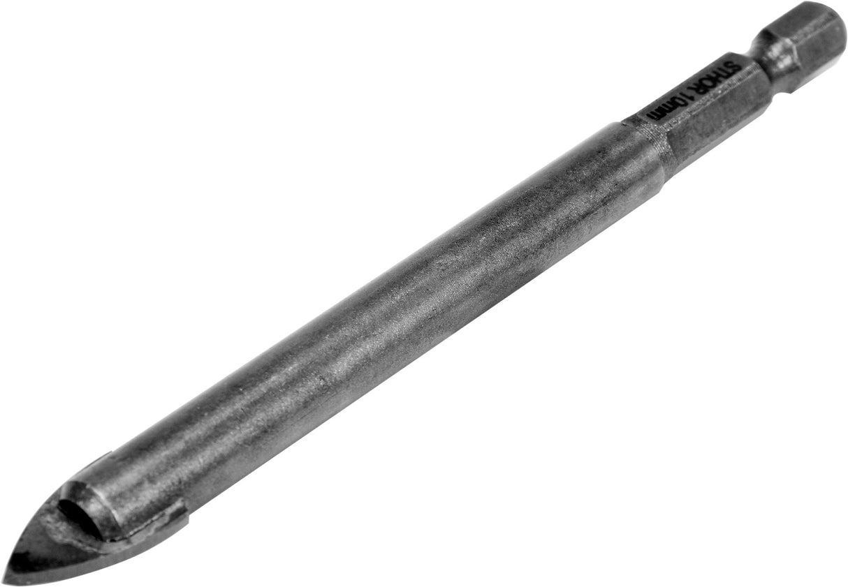 GLASS AND TILE DRILL WITH HEX SHANK 10MM (21705)