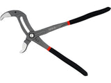 PLUMBING PLIERS FOR LARGE DIAMETER PIPES | PUSH-BUTTON LOCKING | 400 MM (YT-20898)