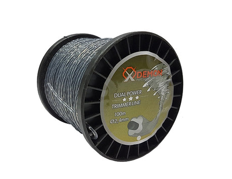 TRIMMER LINE FOR GRASS | BRAIDED / REINFORCED / TWISTED | 2.4 MM X 100 M (M830851)