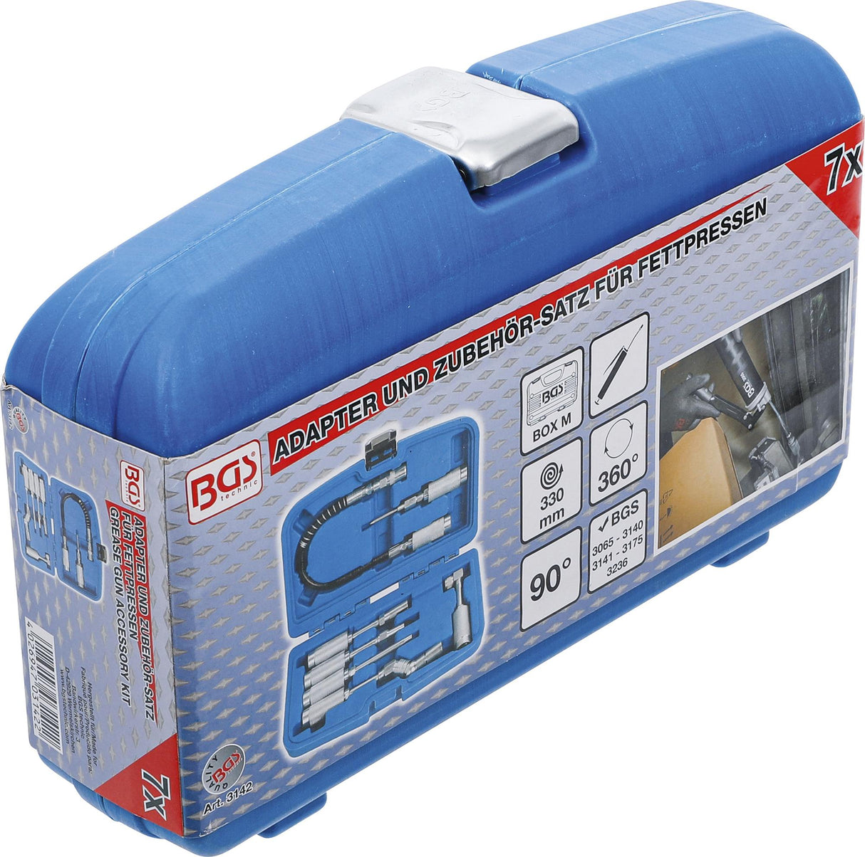 GREASE GUN ACCESSORY KIT | 7 PCS. (3142)