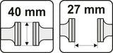 HAND VICE 40 MM (YT-65081)
