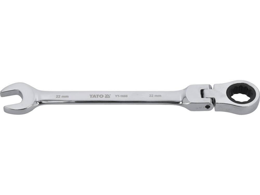 FLEX. RATCHET COMBINATION WRENCH 22MM (YT-1688)