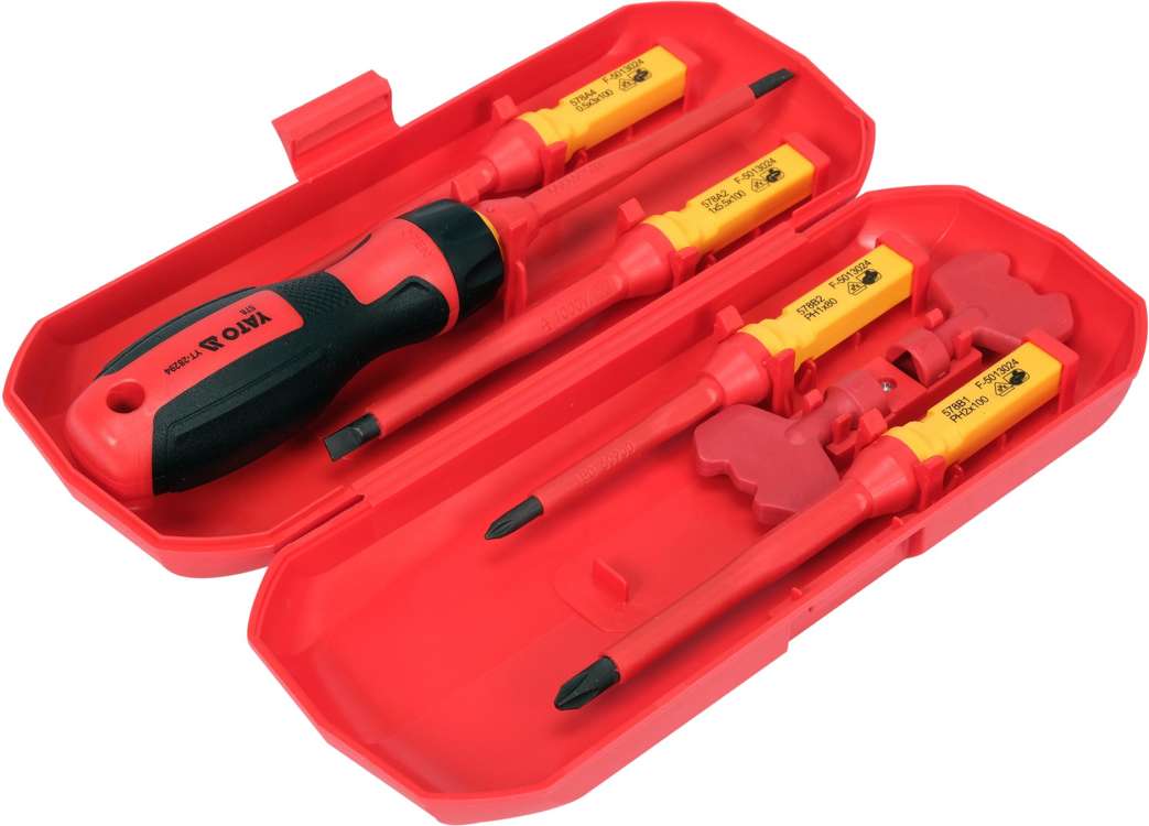 VDE SCREWDRIVERS SET 8 PCS (YT-28294)