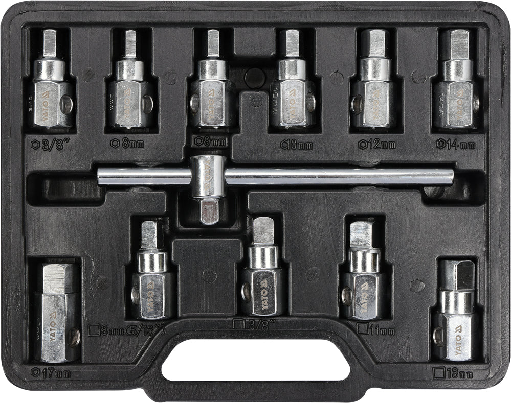 DRAIN PLUG SET 12PCS (YT-0600)
