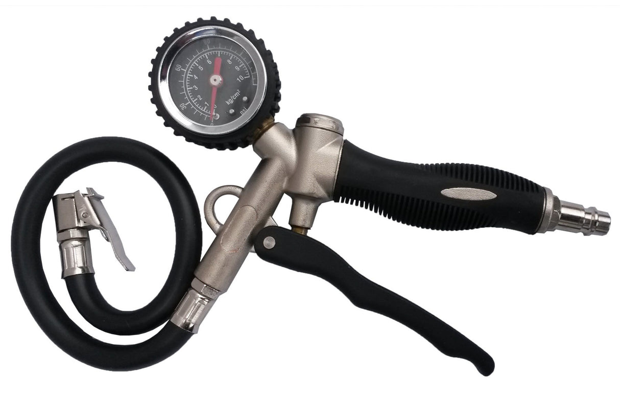 TIRE INFLATOR GUN WITH PRESSURE GAUGE PROFI (SK00586)