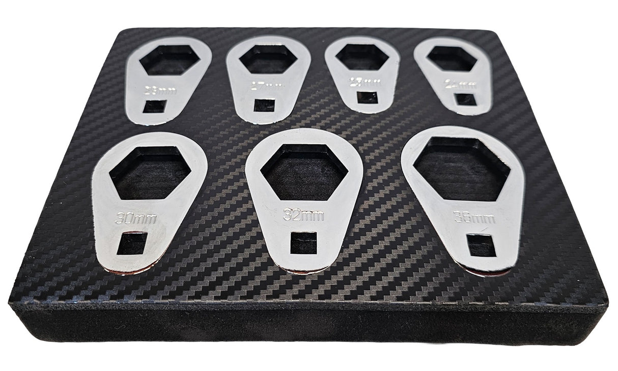 SIDE WRENCH SET | TOOL CASE | 12.5 MM (1/2") | 24 - 36 MM | 7 PCS. (SK8297S)