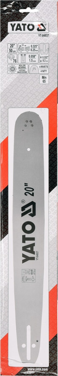 CHAINSAW GUIDE BAR 0,325" / 0,058" 20"U (YT-84937)