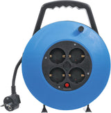 CABLE REEL | CLOSED TYPE | 10 M | 3 X 1.5 MM² | 4 SOCKET OUTLETS | IP 20 | 3000 W (3363)