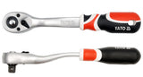 CURVED QUICK RELEASE RATCHET HANDLE 1/2 (YT-0732)