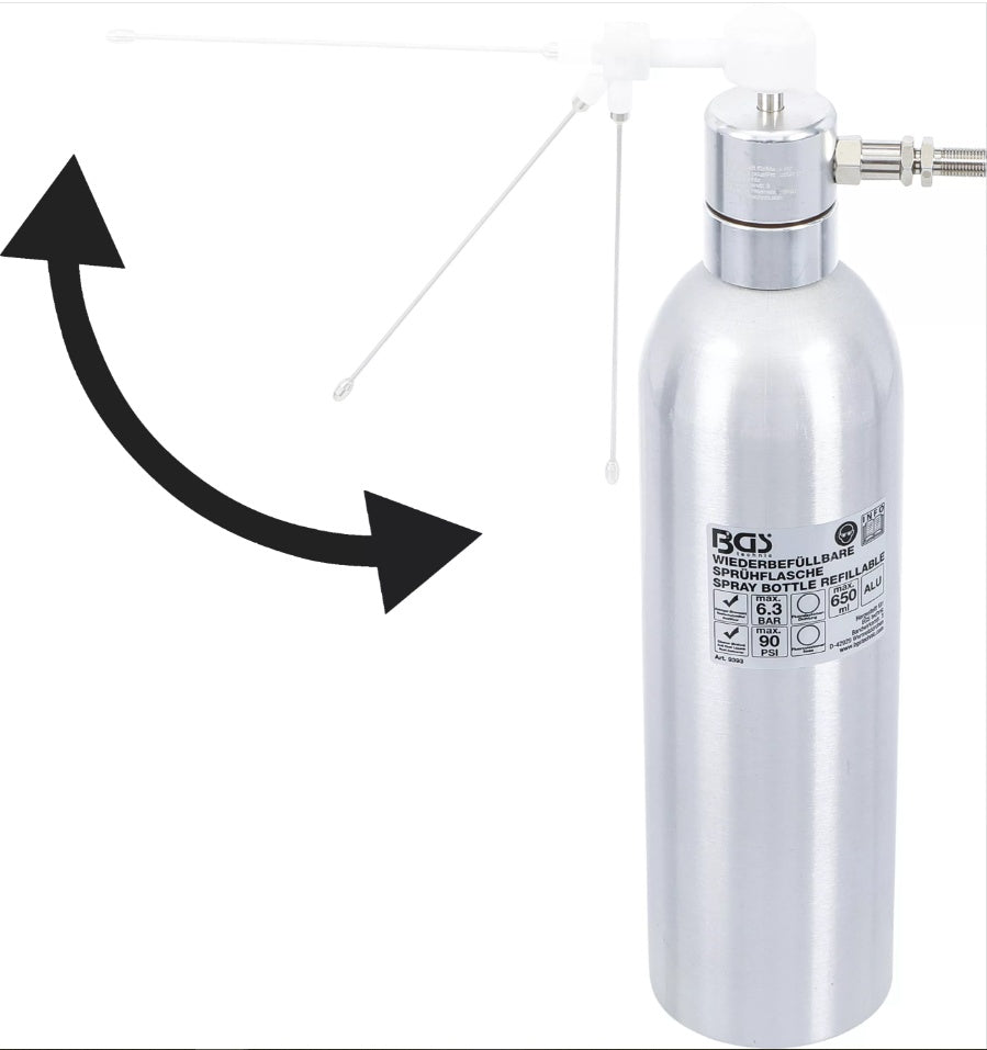 AIR SPRAY BOTTLE | ALUMINIUM | 650 ML (9393)