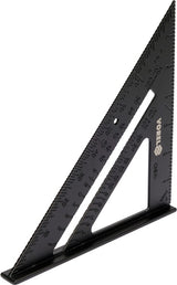 ALUMINIUM TRIANGLE RULER  WITH A FOOT (18377)