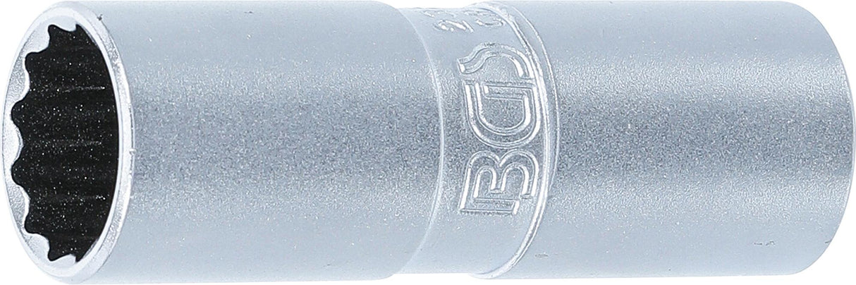 SPARK PLUG SOCKET WITH RUBBER MOUNT, 12-POINT | 12.5 MM (1/2") DRIVE | 16 MM (2385)