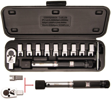 SPOKE TORQUE WRENCH | INTERCHANGEABLE HEADS | 3 - 15 NM (8511)