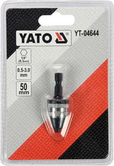 KEYLESS CHUCK SNAP-OUT 0.5-3.0MM HEX (YT-04644)
