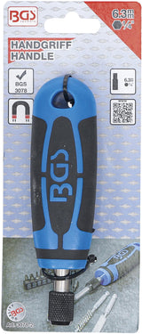 HANDLE | FOR BITS, BRUSHES, ETC. | INTERNAL HEXAGON 6.3 MM (1/4") (3078-2)