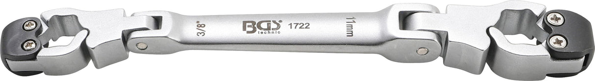 BRAKE PIPE WRENCH WITH RATCHETING FUNCTION | 10 X 11 MM (1722)