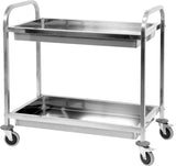 SERVICE TROLLEY 2-TIRES DEEP SQ (YG-09099)