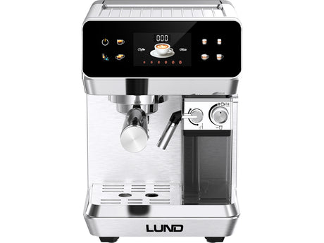 PRESSURE COFFEE MAKER WITH MILK FROTHER 1350W (68503)