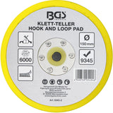 HOOK AND LOOP PAD FOR BGS 9345 | Ø 150 MM (9345-2)