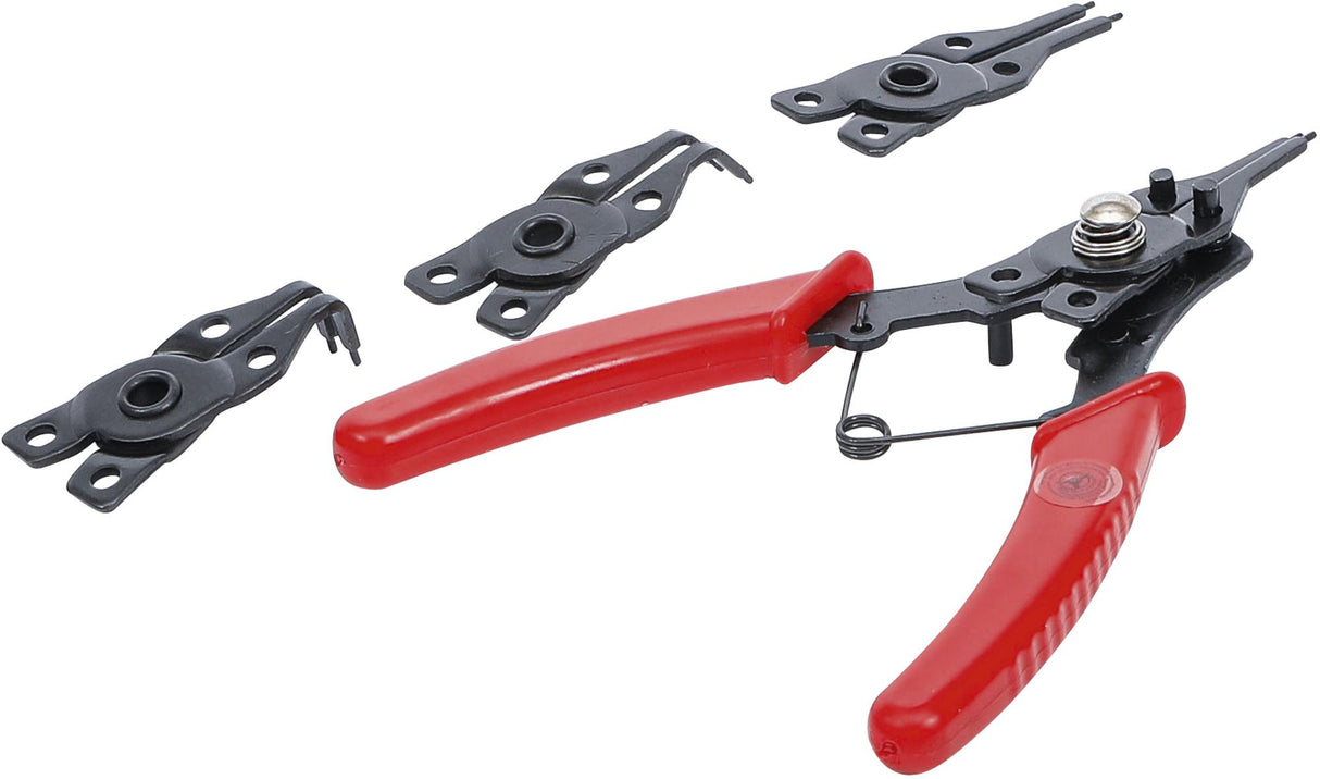 CIRCLIP PLIERS WITH EXCHANGEABLE HEADS | 160 MM | 5 PCS. (454)