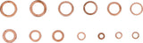 SEAL RING ASSORTMENT | COPPER | METRIC | FOR OIL DRAIN PLUGS | 75 PCS. (8132)