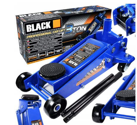 JACK WITH WHEELS | 130- 490 MM | 32 KG | 3 T (SK3030)