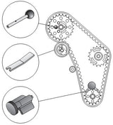 ENGINE TIMING TOOL SET | FOR VAG | 3 PCS. (62641)